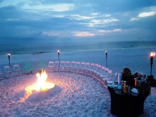 destin weddings beach bonfire 800