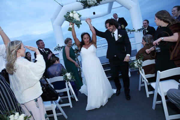 destin weddings eddie and whitney married down aisle